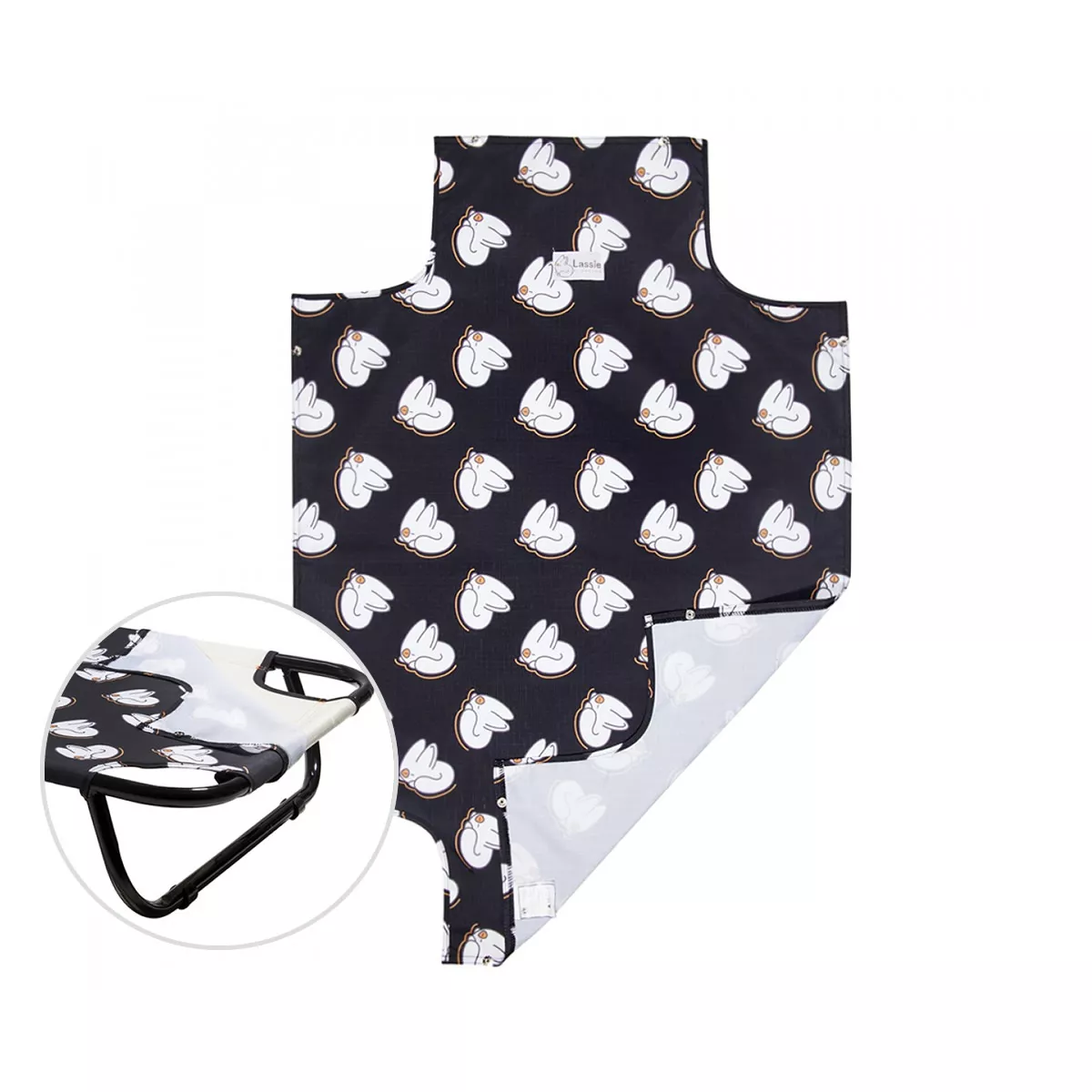 capa-cama-caminha-cachorro-gato-pet-suspensa-brandina-lassie-cover2 Capa para Cama Suspensa - Lassie - Brandina